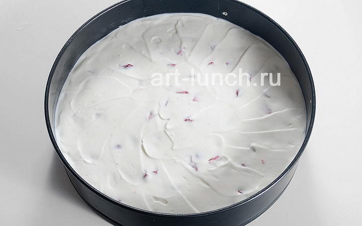 Чизкейк клубничный без выпечки Чизкейк клубничный