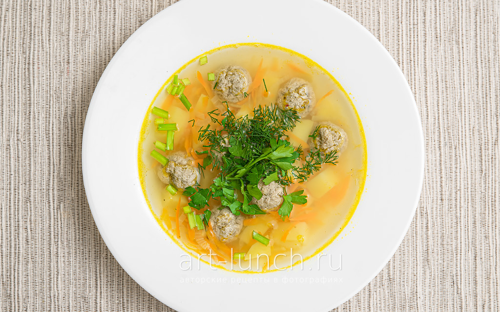 Суп с фрикадельками - Мясоперерабатывающий холдинг АРГО