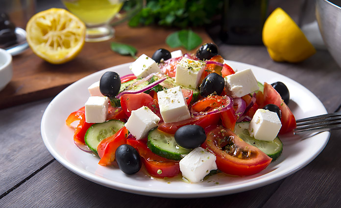 Как приготовить рецепт греческого салата: пошаговая инструкция