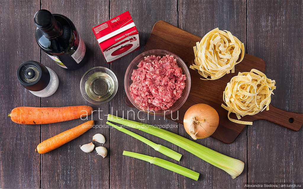 Паста болоньезе - пошаговый рецепт с фото
