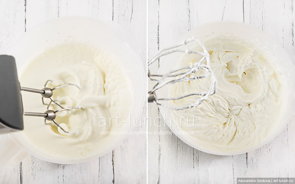 Мятное мороженое с кусочками шоколада - пошаговый рецепт с фото