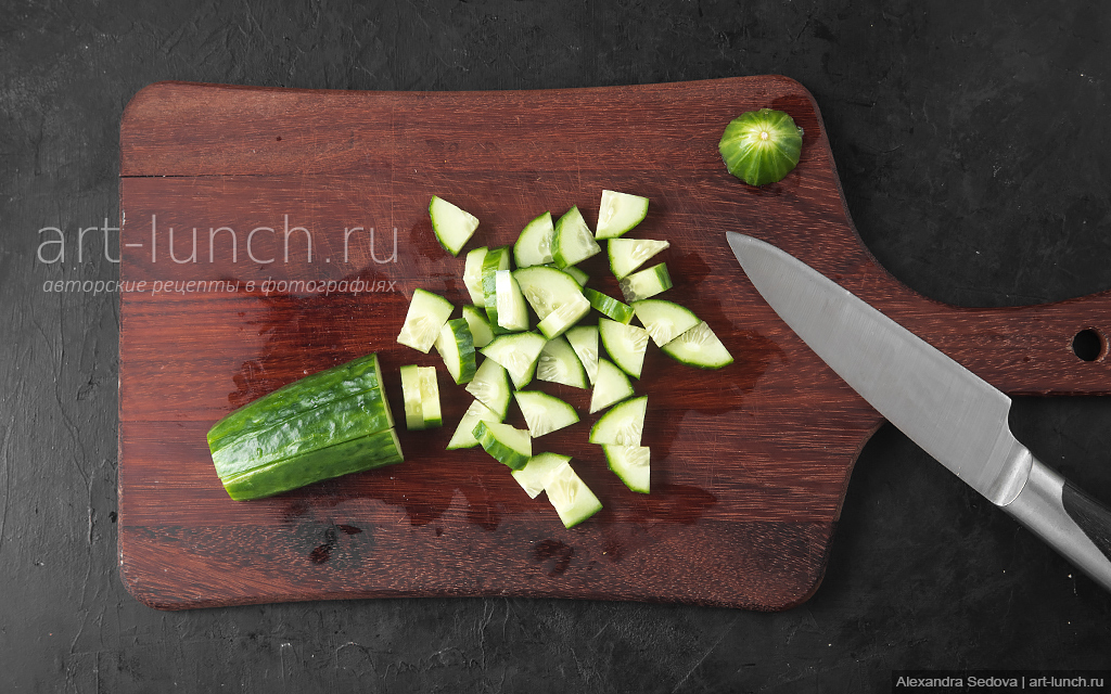 Салат с курицей, руколой и мандарином - пошаговый рецепт с фото