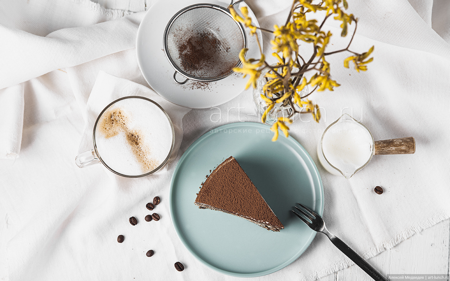 Блинный торт Тирамису