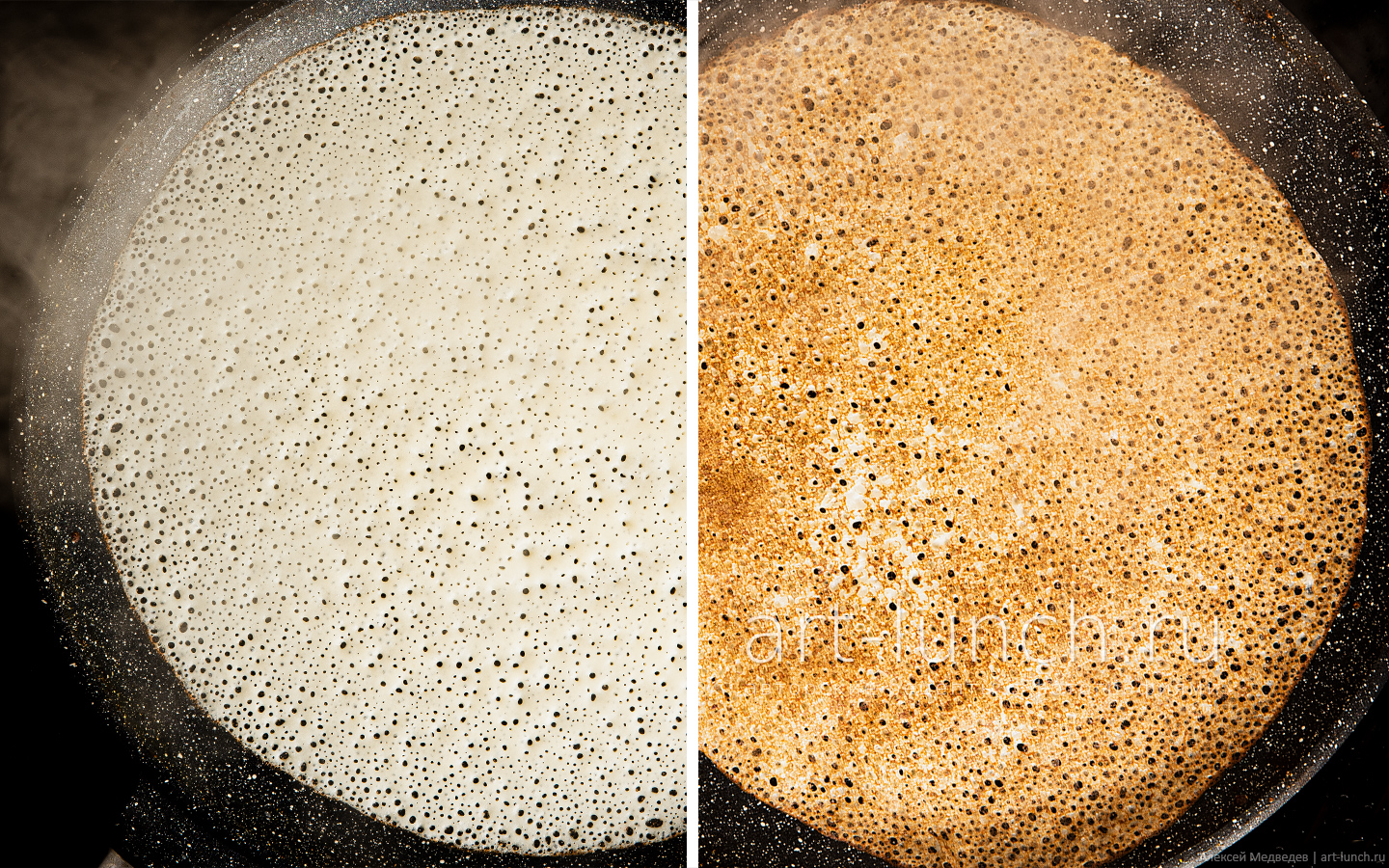 Выпекаем блин