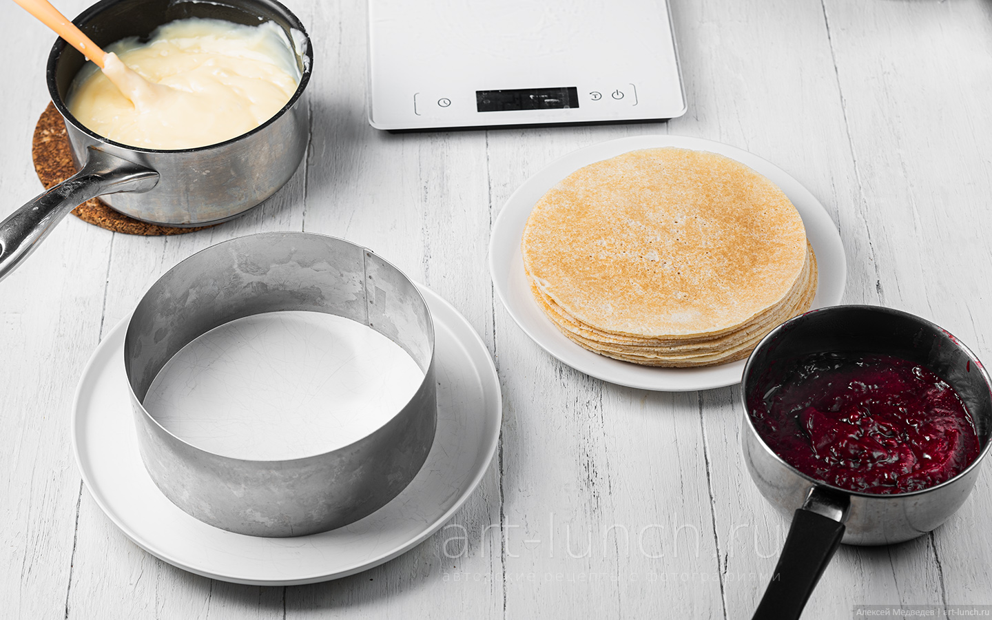 сборка торта