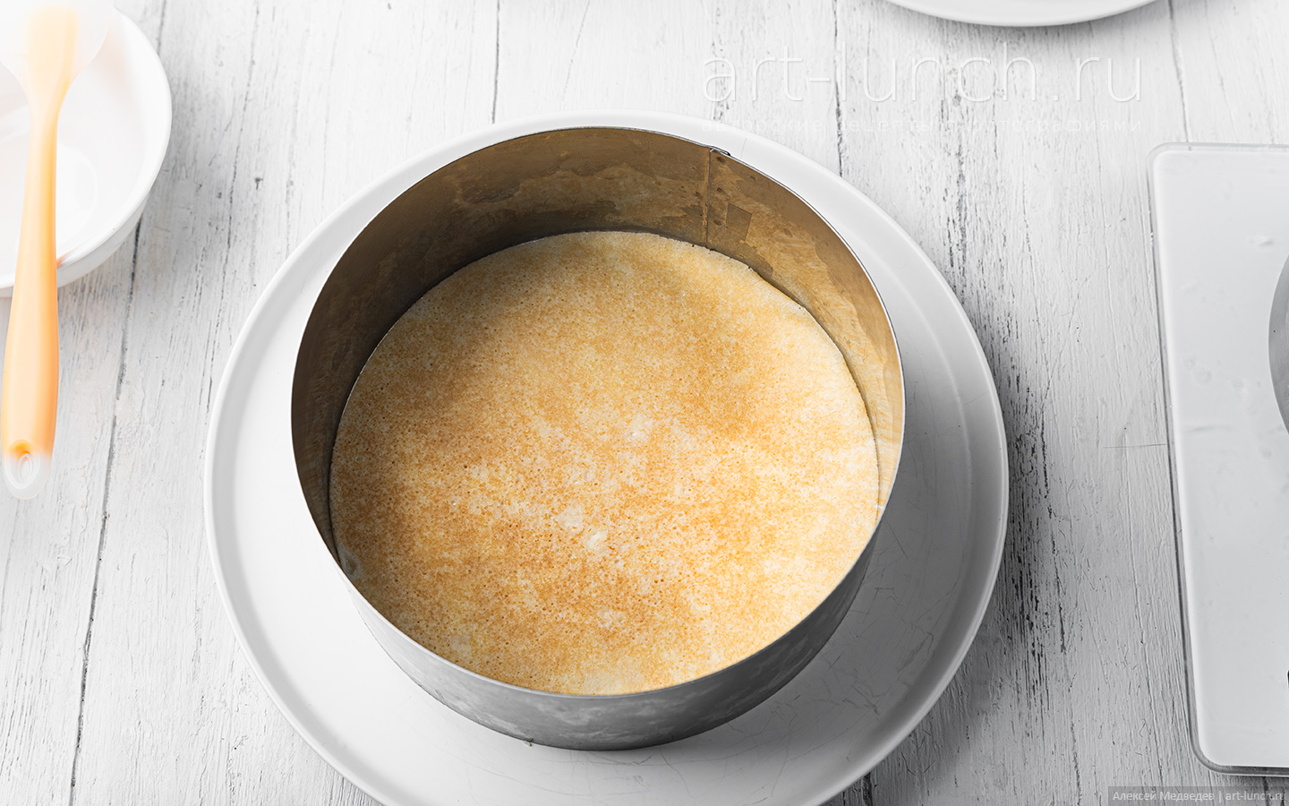 укладываем в него блин