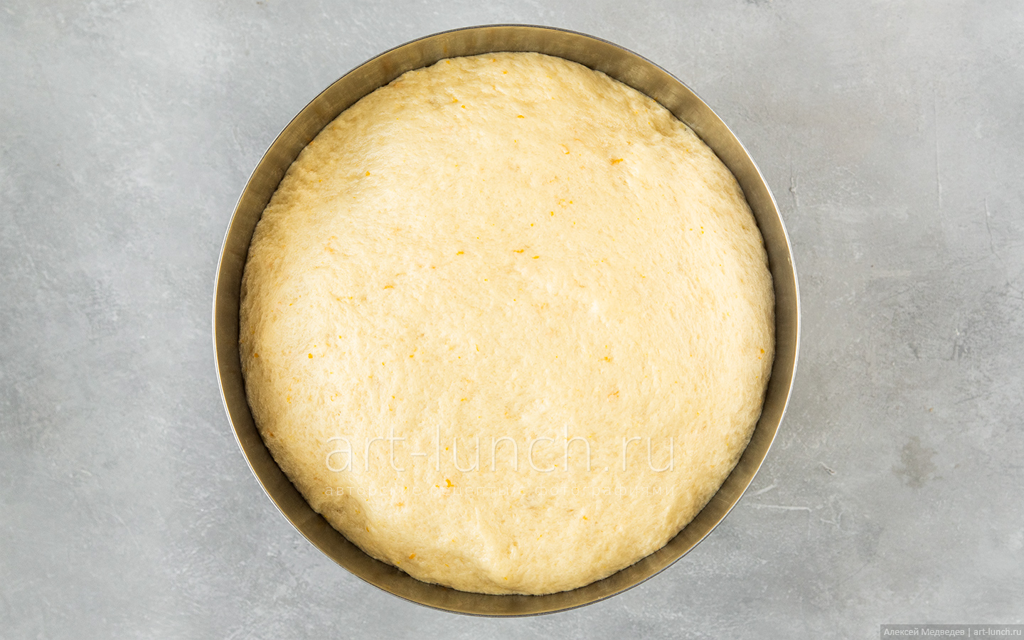 тесто хорошо так поднялось