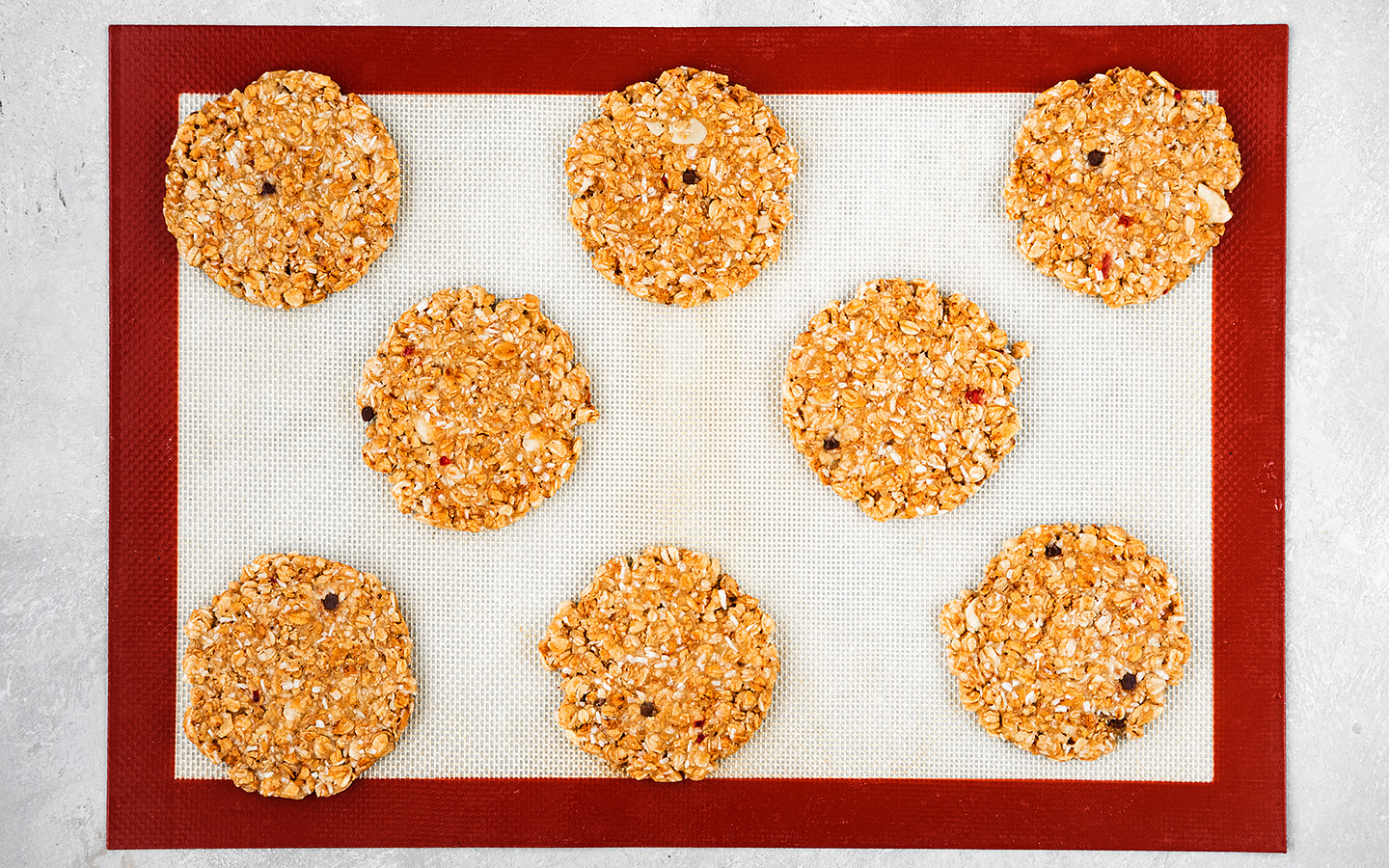 Фото приготовления печенья с гранолой, шаг 9 Печенье с гранолой