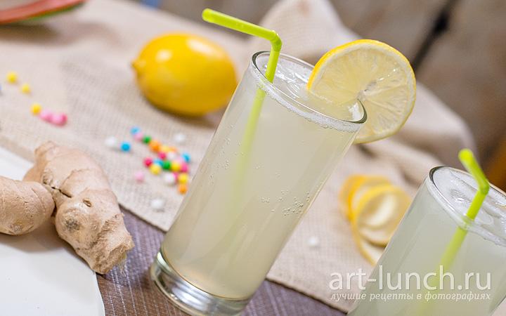 Как приготовить Имбирный лимонад рецепт пошагово