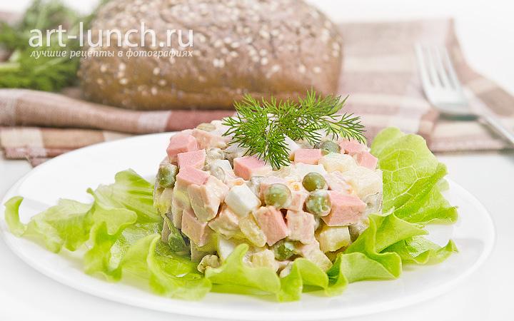 Salat Olive Poshagovyj Recept S Foto