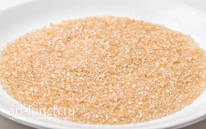 Фото приготовления шоколадного печенья с вишней - шаг 6 Подготавливаем коричневый сахар
