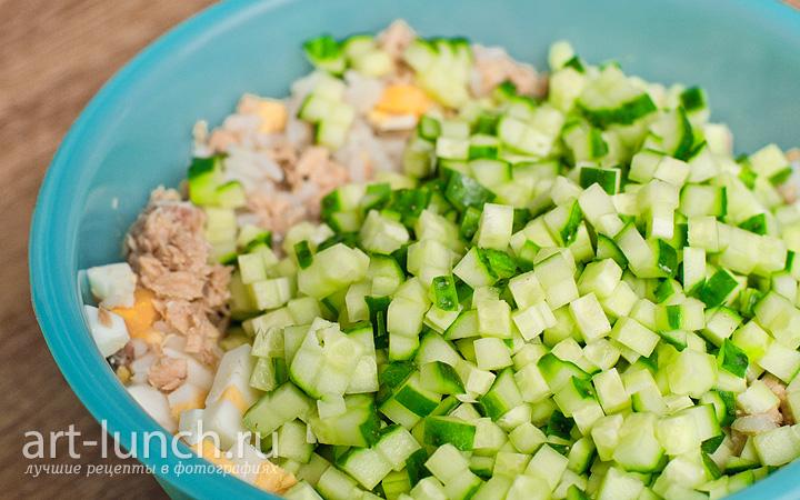 Салат из горбуши - пошаговый рецепт с фото