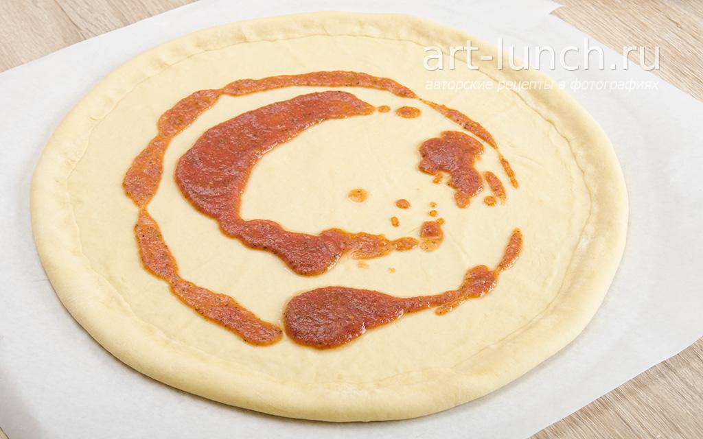 Пицца песто - пошаговый рецепт с фото