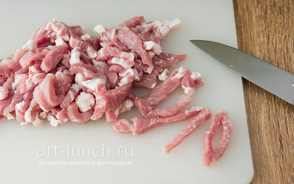 Домашняя лапша со свининой - пошаговый рецепт с фото на gkhyarovoe.ru
